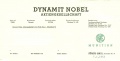 Historischer Briefkopf der Fa. <a class="mw-selflink selflink">Dynamit-Nobel</a> von 