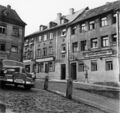 Ansicht v.r.n.l. Bergstraße 13, 11, 9 - ganz links Bergstraße 10, 1951.jpg