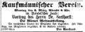 Kaufmännischer Verein, Fürther Abendzeitung 01.03.1874.jpg