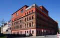 Ehemaliges Fabrikgebäude Leyher Straße 11, Ecke Kaiserstraße mit Aufstockung, April 2020