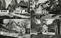 Alte Ansichtskarte vom Waldkrankenhaus - auf der Rückseite bezeichnet als Stadtkrankenhaus Fürth  Haus Oberfürberg, gel. 1960