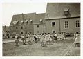 Schulsportfest an der alten Schule in Stadeln, 1960
