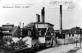 Postkarte mit Ansicht der Brauerei Burgfarrnbach an der <!--LINK'" 0:3--> um 1910<br/>(im Vordergrund ist das erhaltene Portal der Zufahrt zum <!--LINK'" 0:4--> zu erkennen)