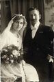 Ehepaar Georg und Hanna, aufgenommen 1922
