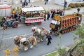 Bierwagen der Brauerei Zirndorfer - Erntedankfestzug, Okt 2017