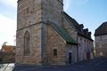 Kirche St. Johannis in Burgfarrnbach, Nordost-Seite, November 2020