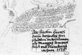 "Der Flecken Fürth darin dreyerley herrschaften underthanen als Margr. Dompröbstisch und Nürnberg wohnen 1630"