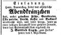 Segitz mit Olla Potrida, Fürther Tagblatt 8.10.1868