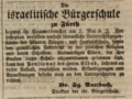 Bürgerschule Israelit 30.3.1864.png