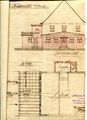 Seite 4
Bauplan 1925 der Gaststätte <!--LINK'" 0:12--> am <!--LINK'" 0:13--> über Anbau eines Gast- und  Nebenzimmers