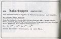 Werbung vom Modelleisenbahn Fachgeschäft "Der Lokschuppen" in der Schülerzeitung <!--LINK'" 0:22--> Nr. 2 1978