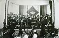 Konzert des Gesangvereins Stadeln in der alten Turnhalle, Leitung Richard Friedrich, 1960er Jahre