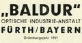 Logo: Baldur Optische Industrie-Anstalt