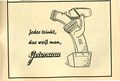 Werbung der [[Brauerei Geismann]] von 1961-1965