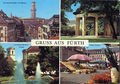 Ansichtskarte Fürther Innenstadt, 1970 gelaufen
