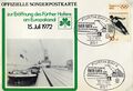 Sonderpostkarte zur Eröffnungsfeier des Fürther Hafens am 15. Juli 1972