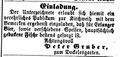 Anzeige Dockelesgarten mit Fisch und Erlanger Bier, Fürther Tagblatt 3.10.1868