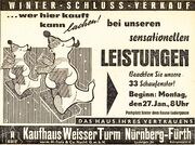 Werbung Kaufhaus Weißer Turm 1964.jpg