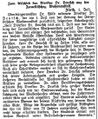 Abschied Deutsch, Der Israelit, 4. Juli 1929