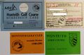 Mitgliedskarten und Zutrittserlaubnis Monteith Golf Course.