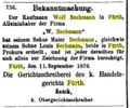 W. Bechmann Bayerische Handelszeitung,30. September 1876, S. 3063png.png