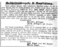 Geschäftsübergabe Klinger - Lägel, <!--LINK'" 0:42--> 5. Mai 1874