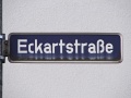 Straßenschild Eckartstraße