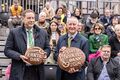 Bürgermeister Braun und Oberbürgermeister Dr. Jung beim Erntedankfestzug, Okt. 2024