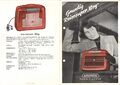 Faltprospekt für das Radiogerät „Reisesuper Boy“ von 1952