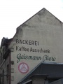 Alte <a class="mw-selflink selflink">Geismann</a>-Werbung, ehemalige Bäckerei  30