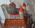 Die aufgebaute Burg King „Arthur´s Castle“ von BIG im Historischen Museum Cadolzburg, Februar 2025