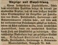 Zeitungsannonce des Etuisfabrikanten , Dezember 1850