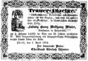 1874-04-03 FÜ-TB Traueranzeige Sohn.png