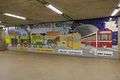 Mosaik-Wandbild im Verteilergeschoss der U-Bahnstation Jakobinenstraße von Iris Rauh