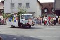 Kirchweihumzug Stadeln 1991 mit Festwagen vom <!--LINK'" 0:132-->