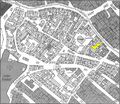 Gänsberg-Plan, Latteierhof gelb markiert