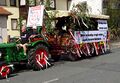 Festwagen vom <!--LINK'" 0:26--> beim Stadelner Kärwaumzug, August 2024