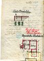 Seite 4
Bauplan 1910 Erweiterung der Gaststätte  einer Kohlenremise, Waschküche, Stalles, Abortes und Räucherkammer durch das Königl. Bayer.  am 