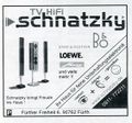 Werbung <a class="mw-selflink selflink">TV-HiFi-Schnatzky</a> im Dez. 2002