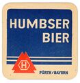 Bierdeckel der Brauerei Humbser, ca. 1950