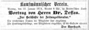 Dessauvortrag, Fürther Tagblatt 7.1.1874.jpg