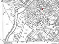 Gänsbergplan Stadt Fürth; Königstraße 30 rot markiert