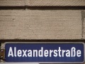 Straßenschild Alexanderstraße