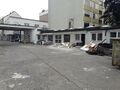 Beginnende Abbrucharbeiten auf dem ehemaligen Werksgelände des Autohauses Almank &amp; Streng