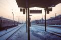 Fürth Hauptbahnhof am 11.2.1985