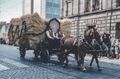 Erntedankfestumzug zur Michaeliskirchweih, 8. Oktober 1967