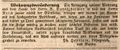 Zeitungsannonce des Litographen , 1840