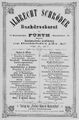 Werbeanzeige Albrecht Schröder, Fürther Adressbuch 1859
