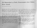 Ludwig Rothschild: „Die Bürgerschule zu Fürth, Erinnerungen eines Schülers dieser Anstalt“, in:  „Nachrichten für den Jüdischen Bürger Fürths“, 1963