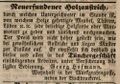 Anzeige für Marmorimitate, Hofmann, Fürther Tagblatt 9. April 1844